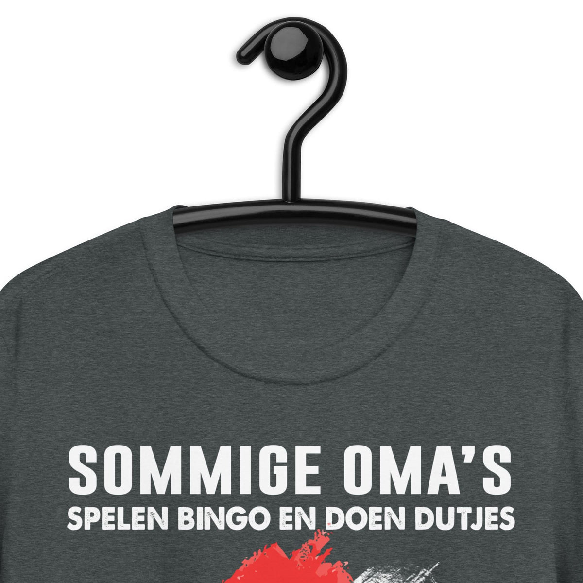 UniseX T-shirt (Echte oma's kijken formule 1)
