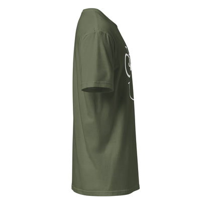 Uniseks T-shirt met korte mouw (Wielrenners)