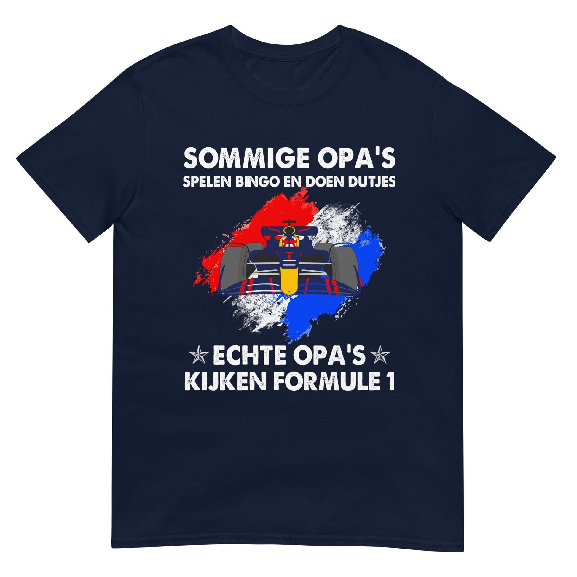Sommige opa's spelen bingo en doen dutjes, echte opa's kijken formule 1