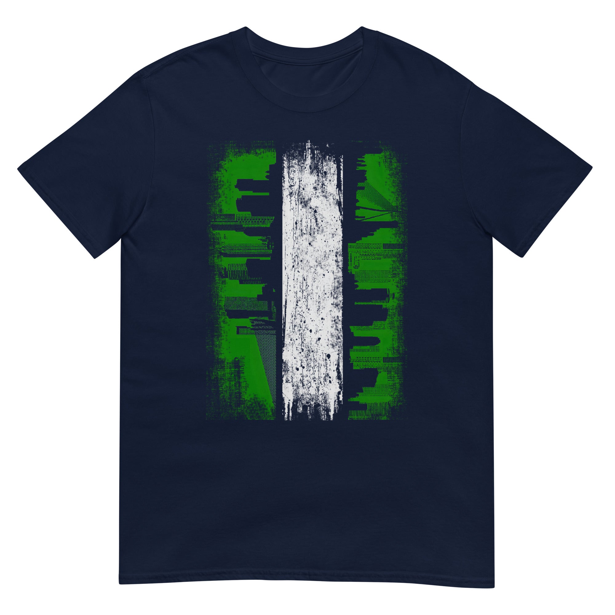 Unisex T-shirt (Rotterdam Skyline Vlag)