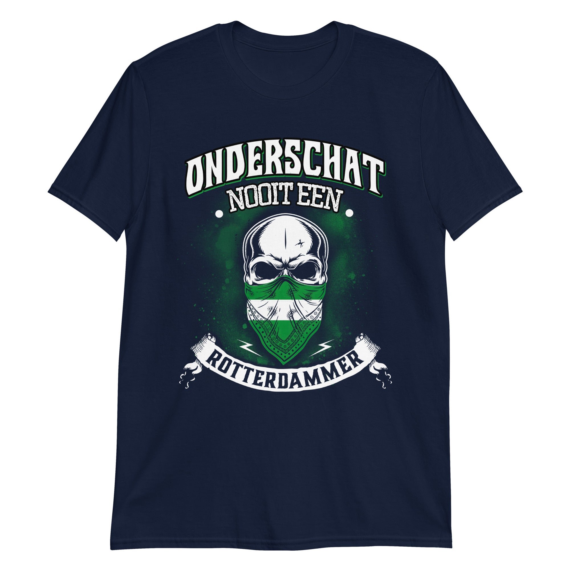 Unisex T-shirt (Onderschat nooit een rotterdammert)