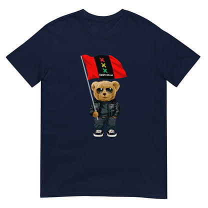 Unisex T-shirt (Amsterdam Bear Vlag)