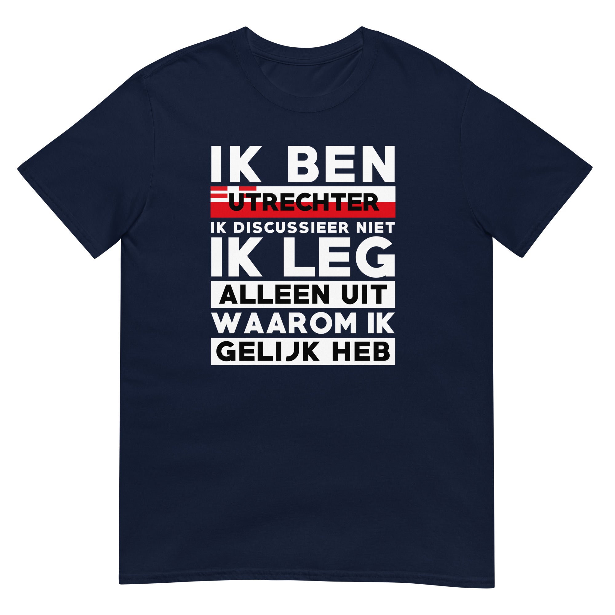 Unisex T-shirt (gelijk Utrecht)