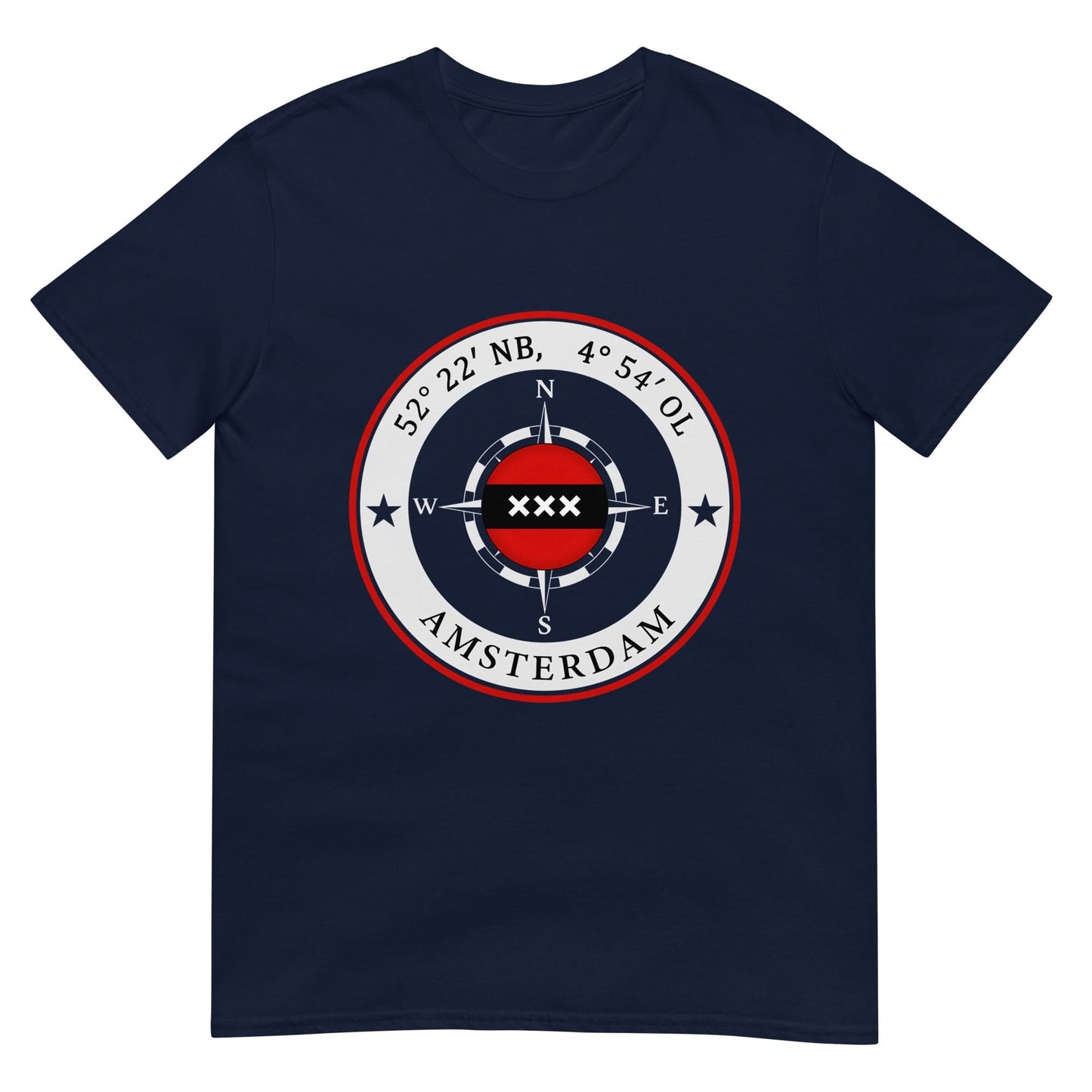 Unisex T-shirt (Amsterdam Compass)