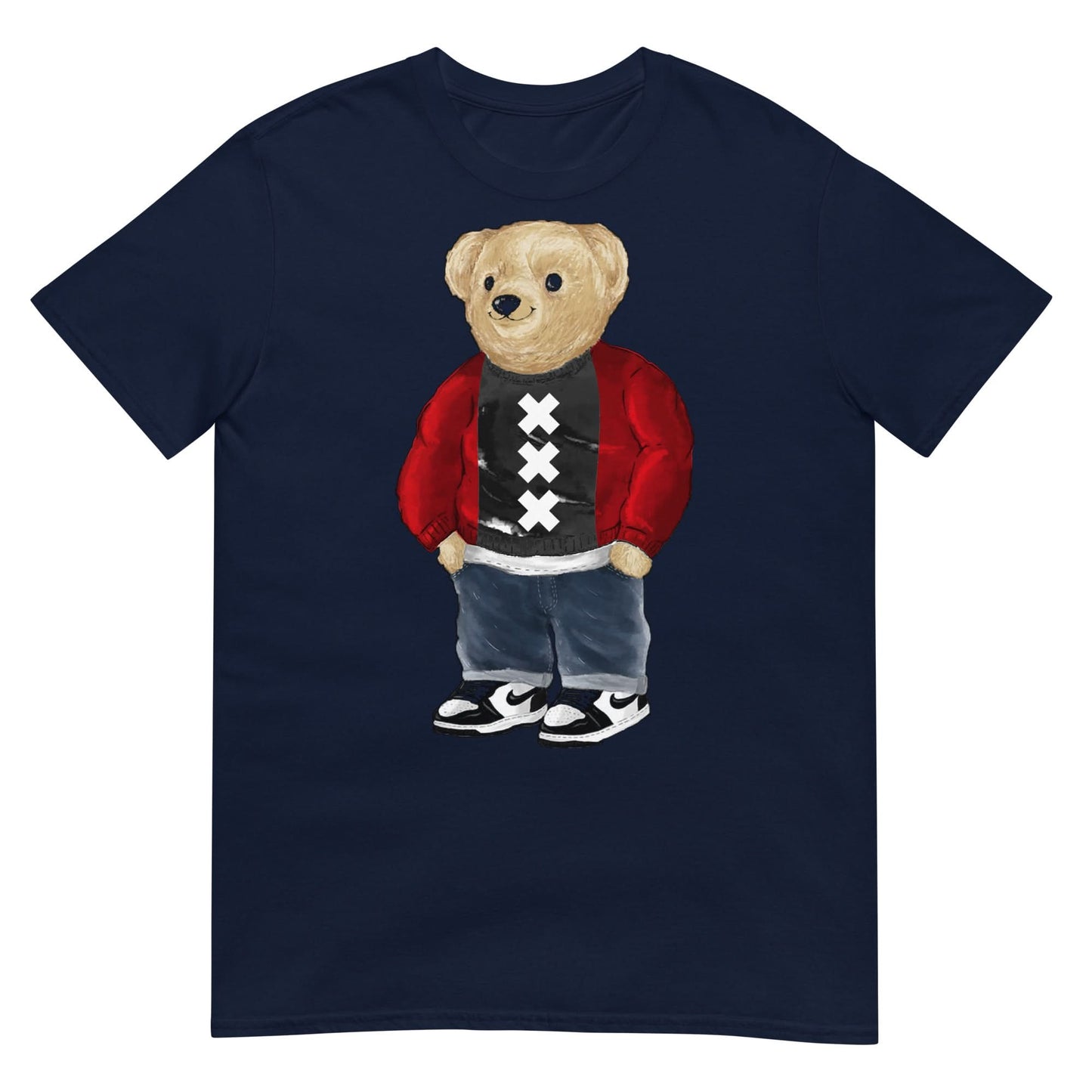 Unisex T-shirt (Amsterdam Bear Adam)