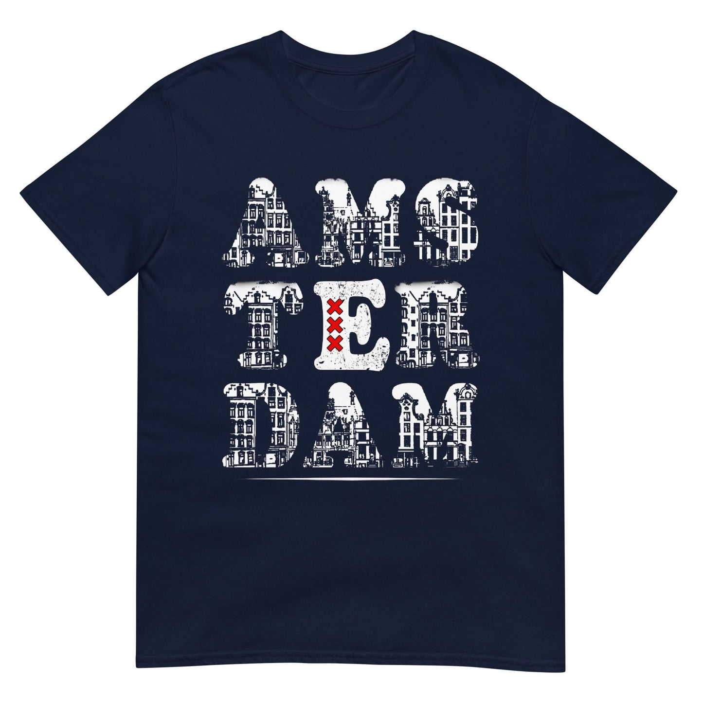 Unisex T-shirt (Amsterdam Letters)