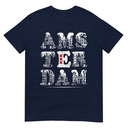 Unisex T-shirt (Amsterdam Letters)