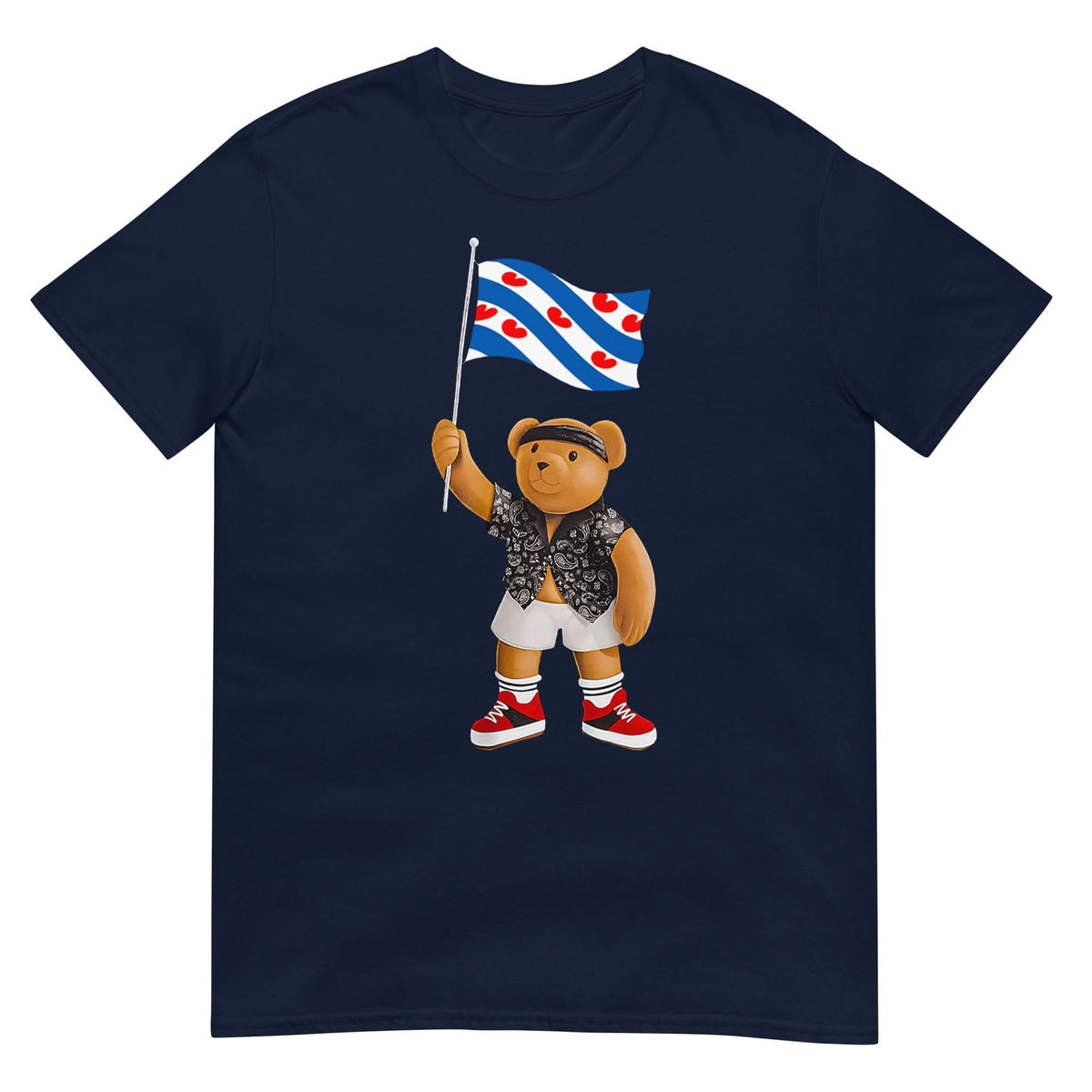 Unisex T-shirt (Friesland Bear Vlag)