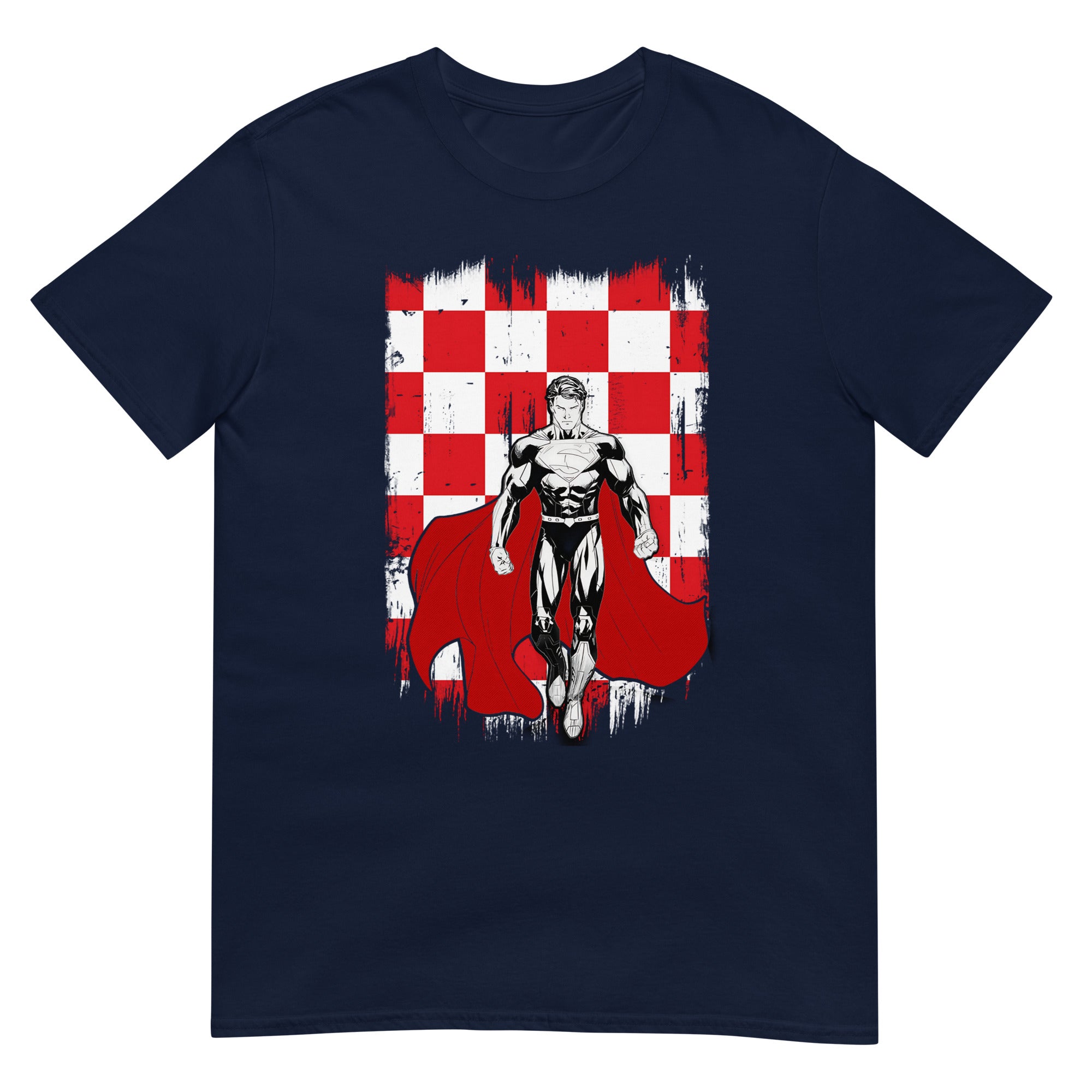 Unisex T-shirt (Superman in Brabantse vlag)