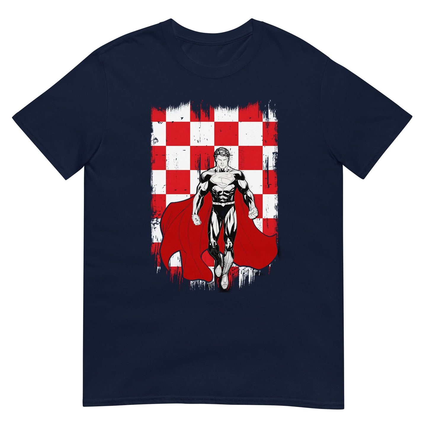 Unisex T-shirt (Superman in Brabantse vlag)