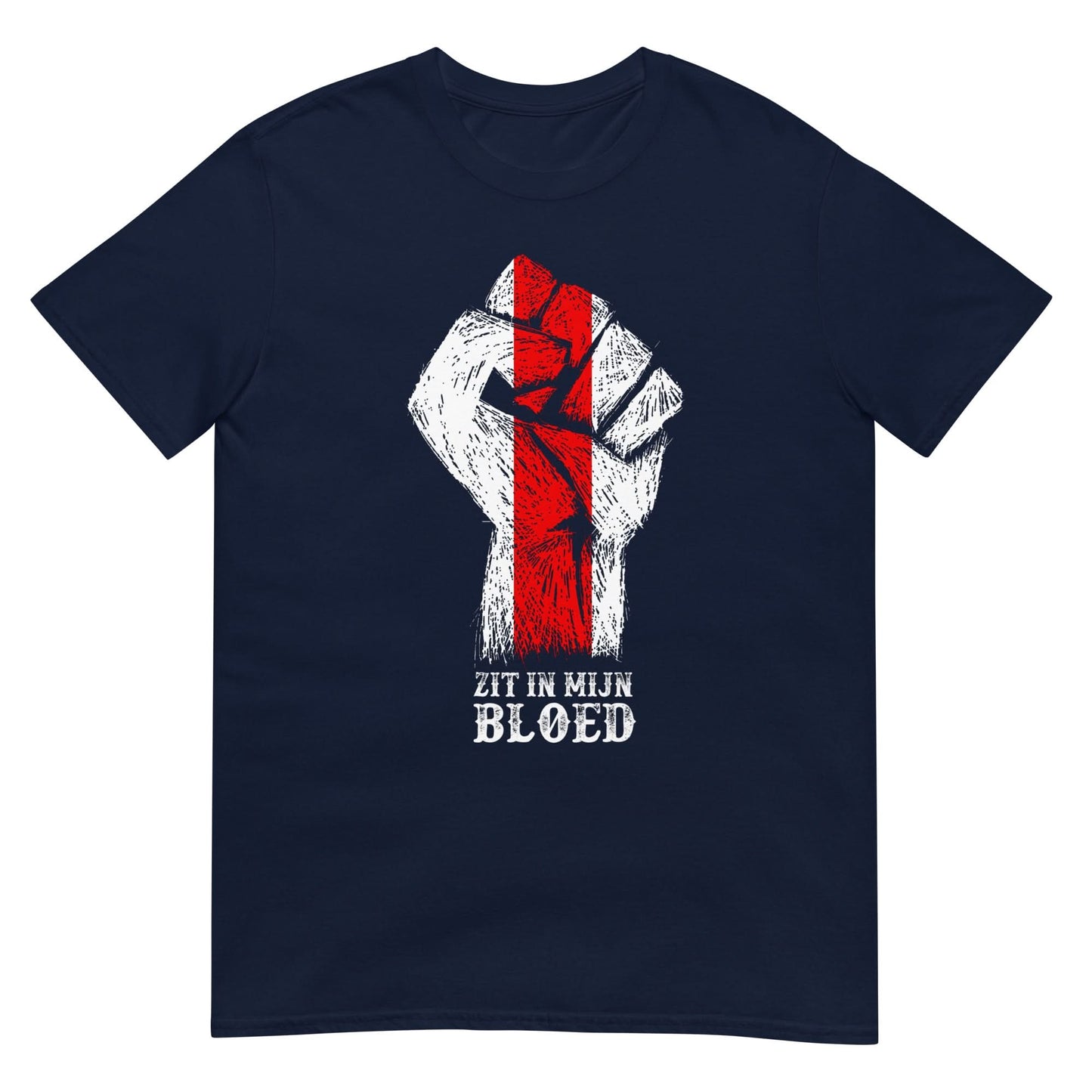 Unisex T-shirt (Ajacied Zit in mijn Bloed) Amsterdam