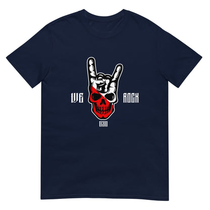 Unisex T-shirt ( Utreg skull- We Rock)