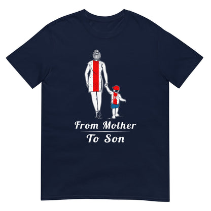 Unisex T-shirt (Ajacied- Van moeder op zoon) Amsterdam