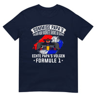 Unisex T-shirt (Echte Papa's volgen formula 1)