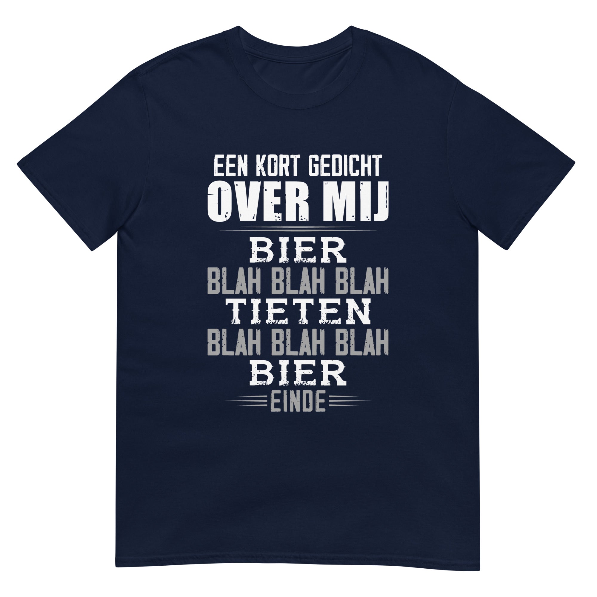 Unisex T-shirt (een kort gedicht over mij)