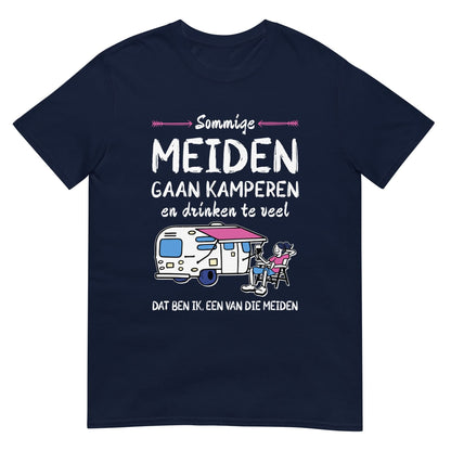 Unisex T-shirt (Kamperen en Drinken)