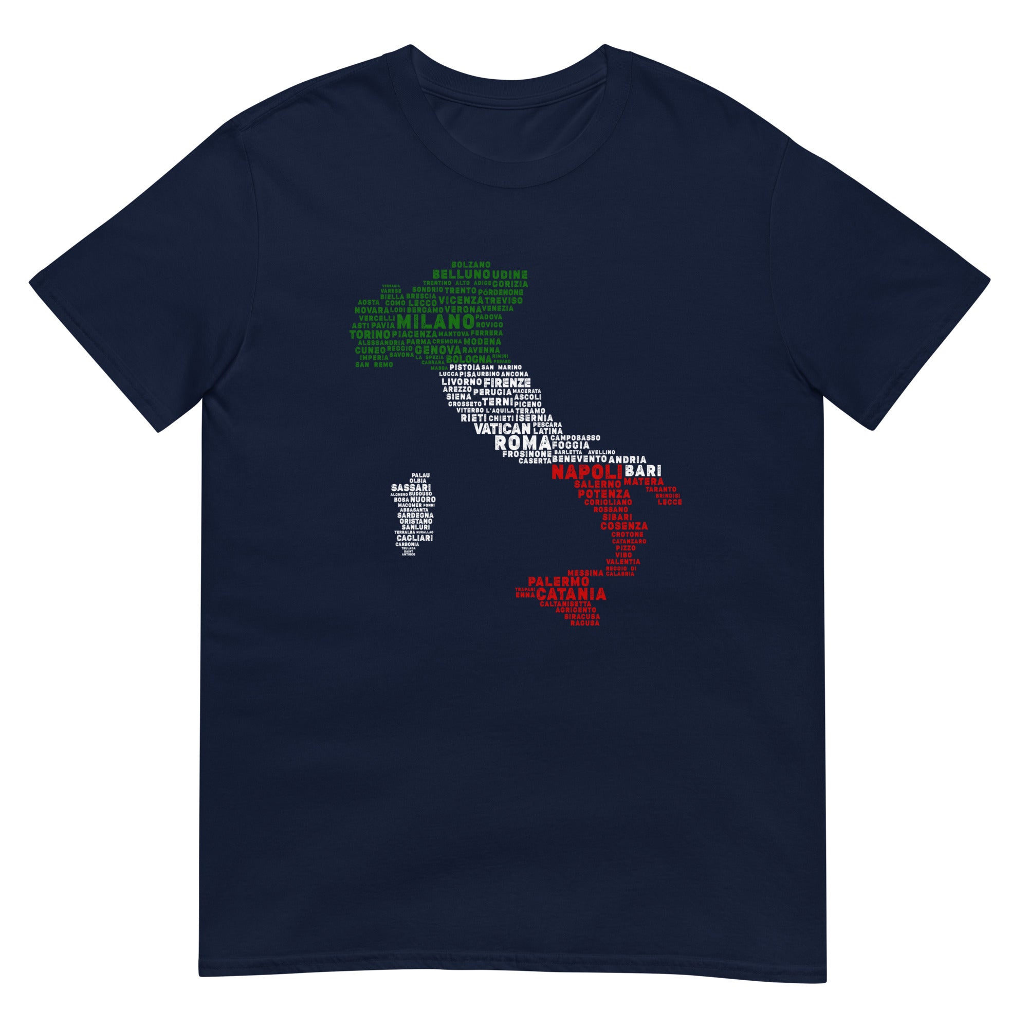 Unisex T-shirt (Map - Italie)