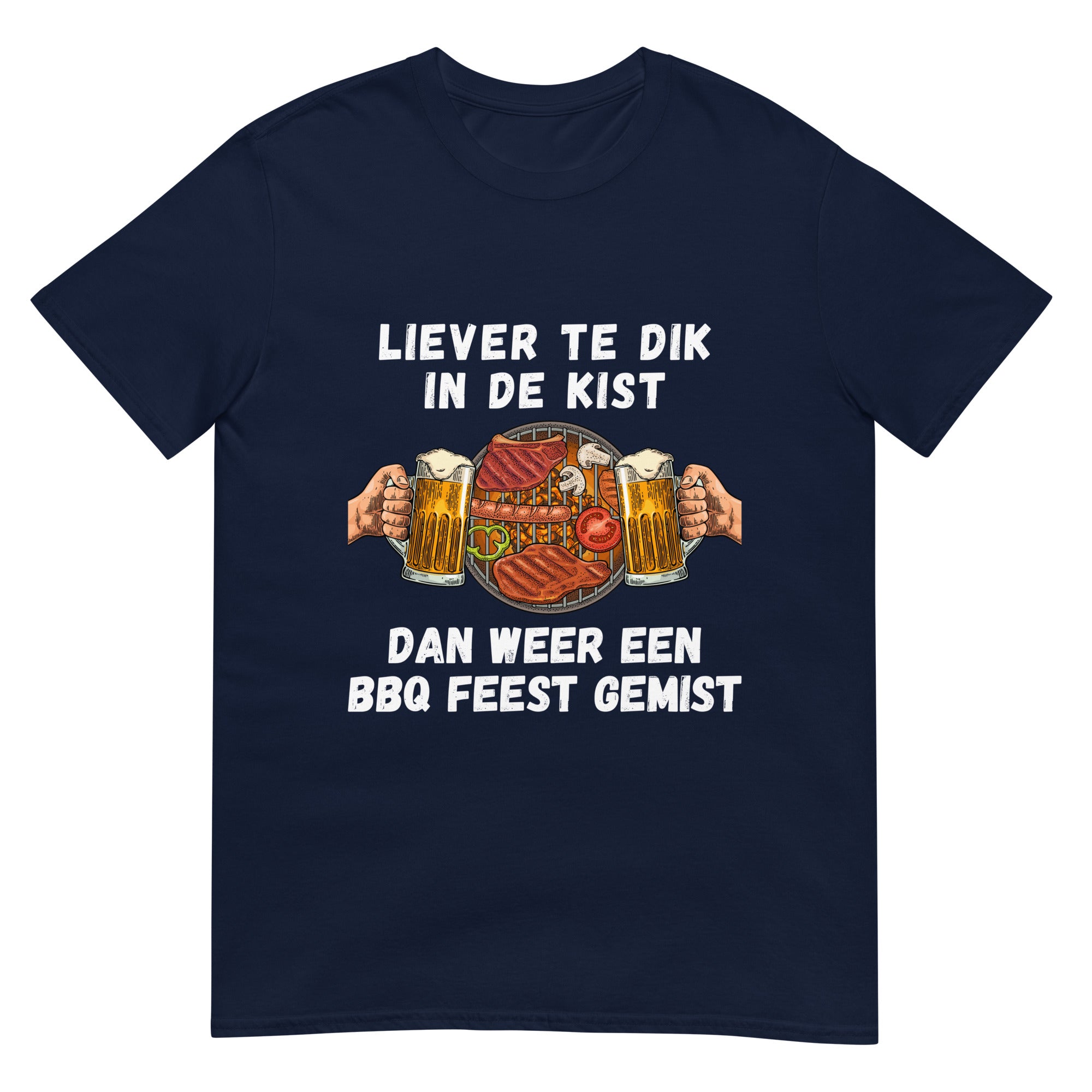 Unisex T-shirt (BBQ Feest)