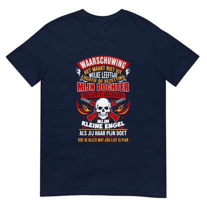 Unisex T-shirt (Waarschuwing Het Maakt Niet Uit)