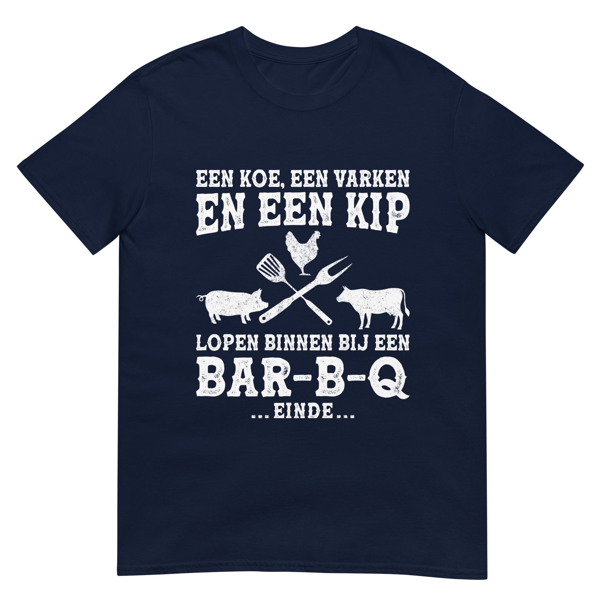 Unisex T-shirt (Een Koe, Een Varken)