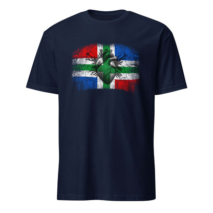 Unisex T-shirt (Groning Hart Vlag)