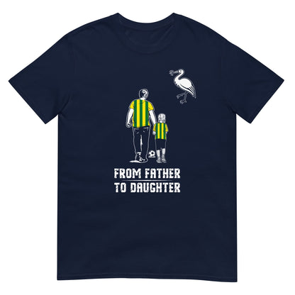 Unisex T-shirt (From father to daughter - ADO Den Haag)