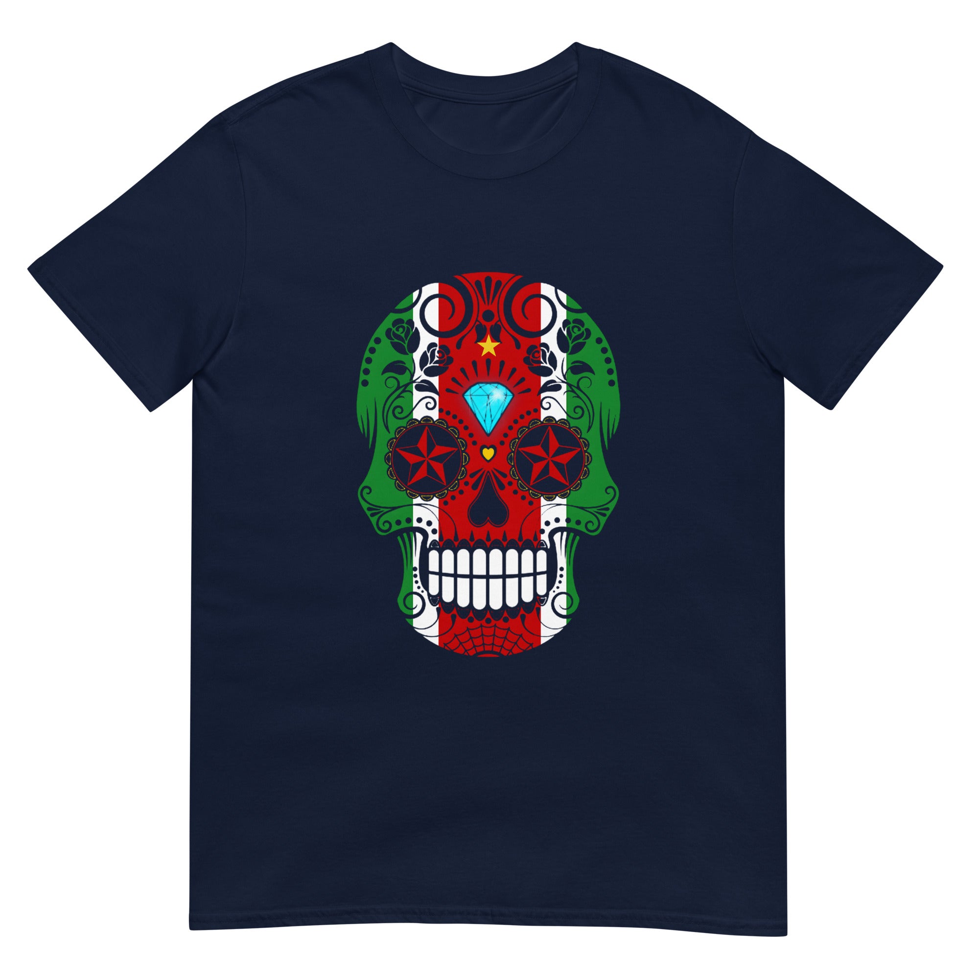 Unisex T-shirt (Suriname Skull)