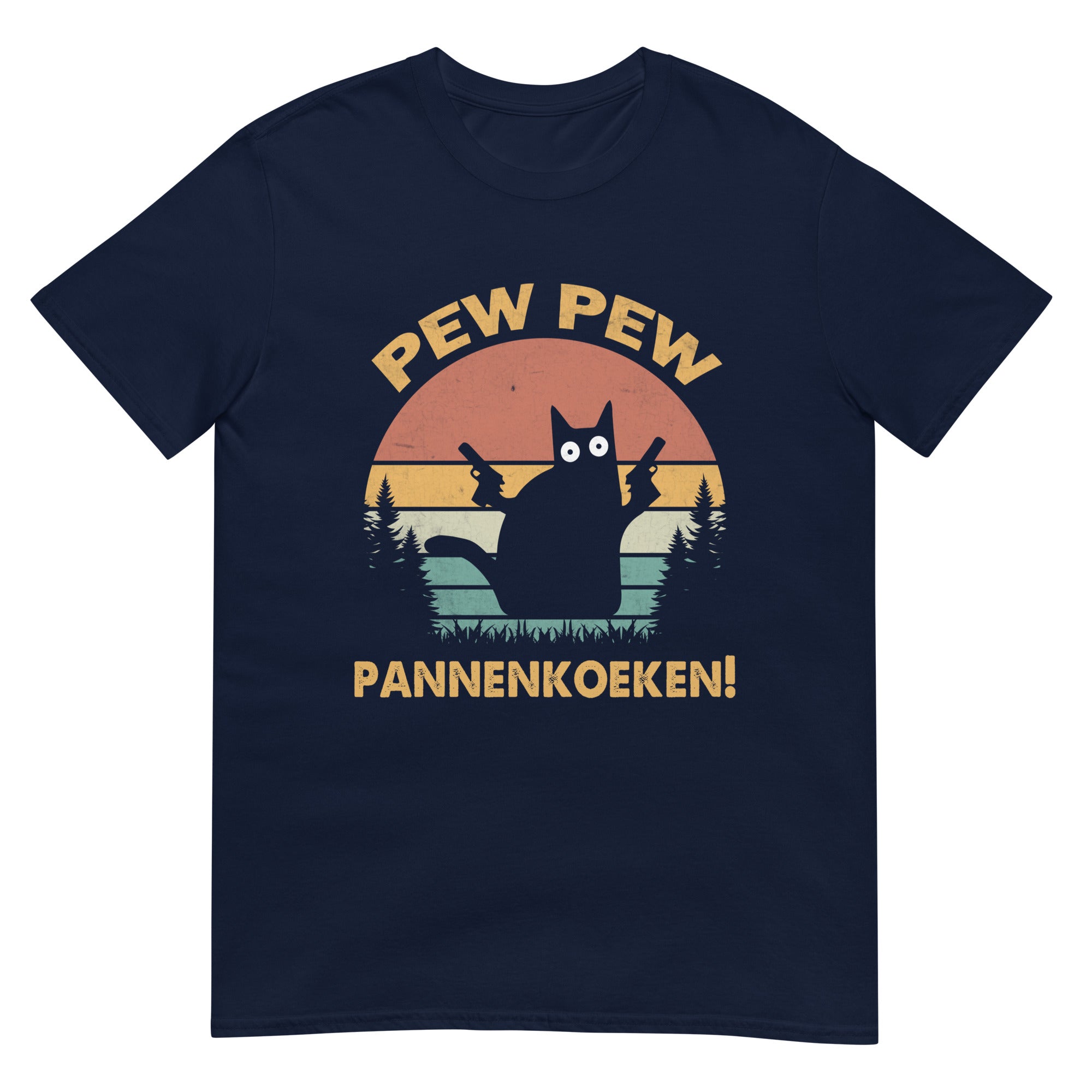 Unisex T-shirt (Pew pew pannenkoeken!)