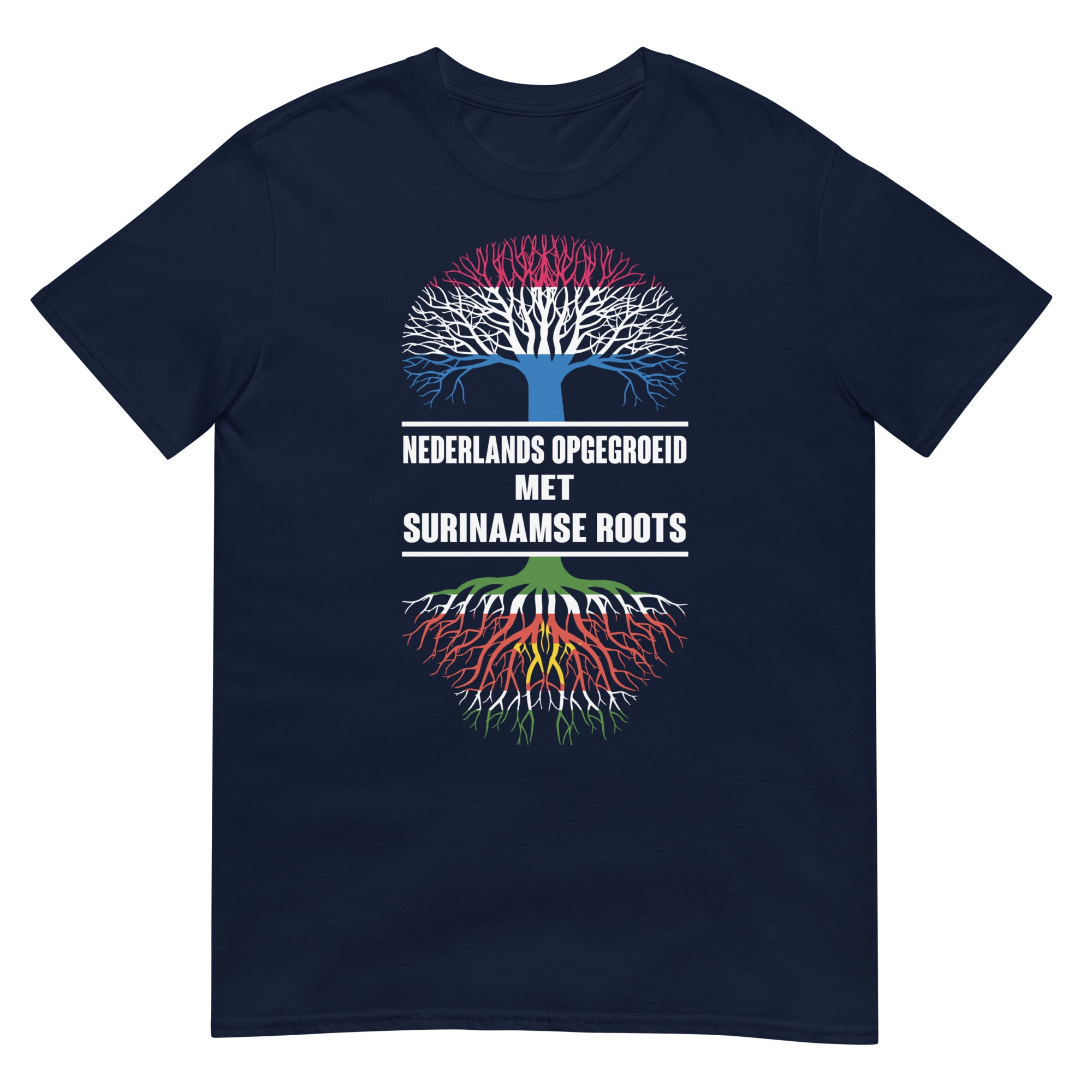 Unisex T-shirt (Surinaamse roots) Suriname