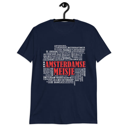 Unisex T-shirt (Amsterdamse meisje) Amsterdam