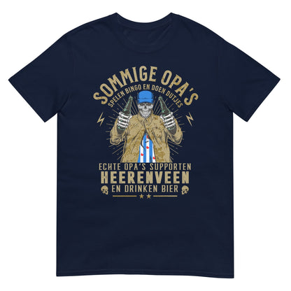 Unisex T-shirt (Echte opa's supporten heerenveen)