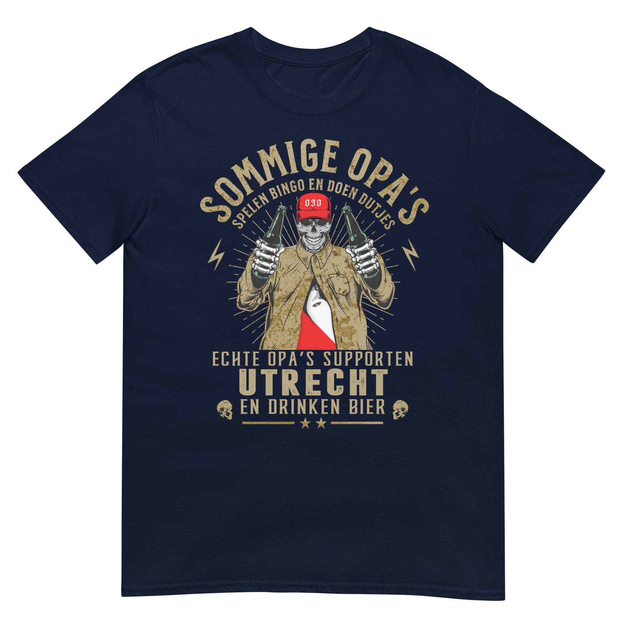 Unisex T-shirt (Echte opa's supporten utrecht..)