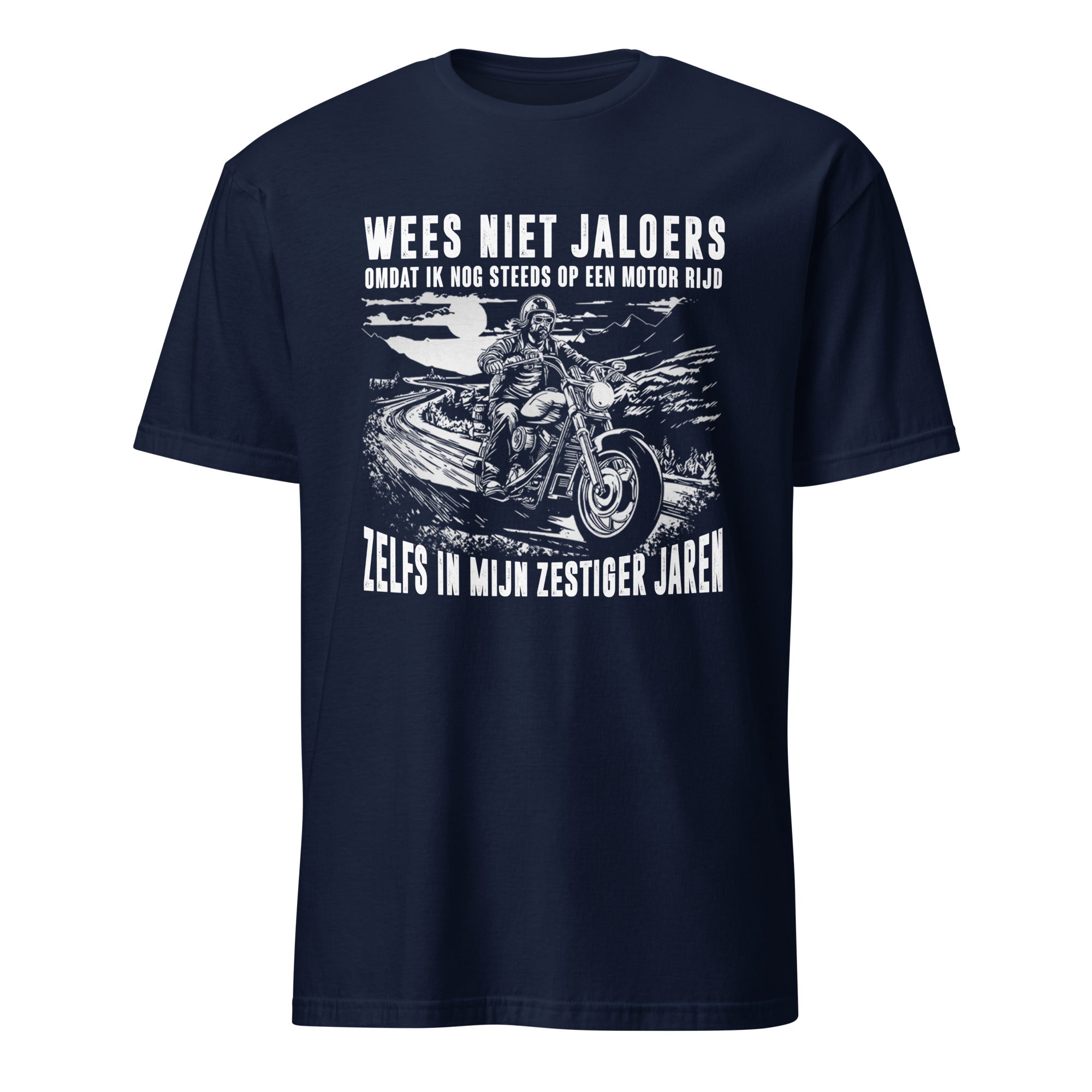 Unisex T-shirt (Wees niet jaloers...) motor