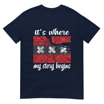 Unisex T-shirt (Mokum, it's where my story begins)