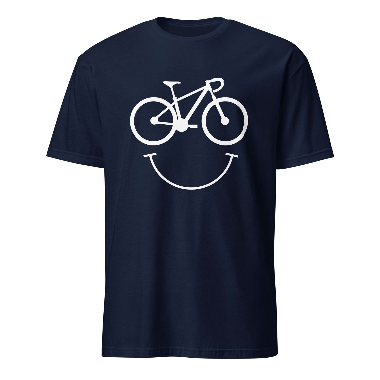 Uniseks T-shirt met korte mouw (Wielrenners)