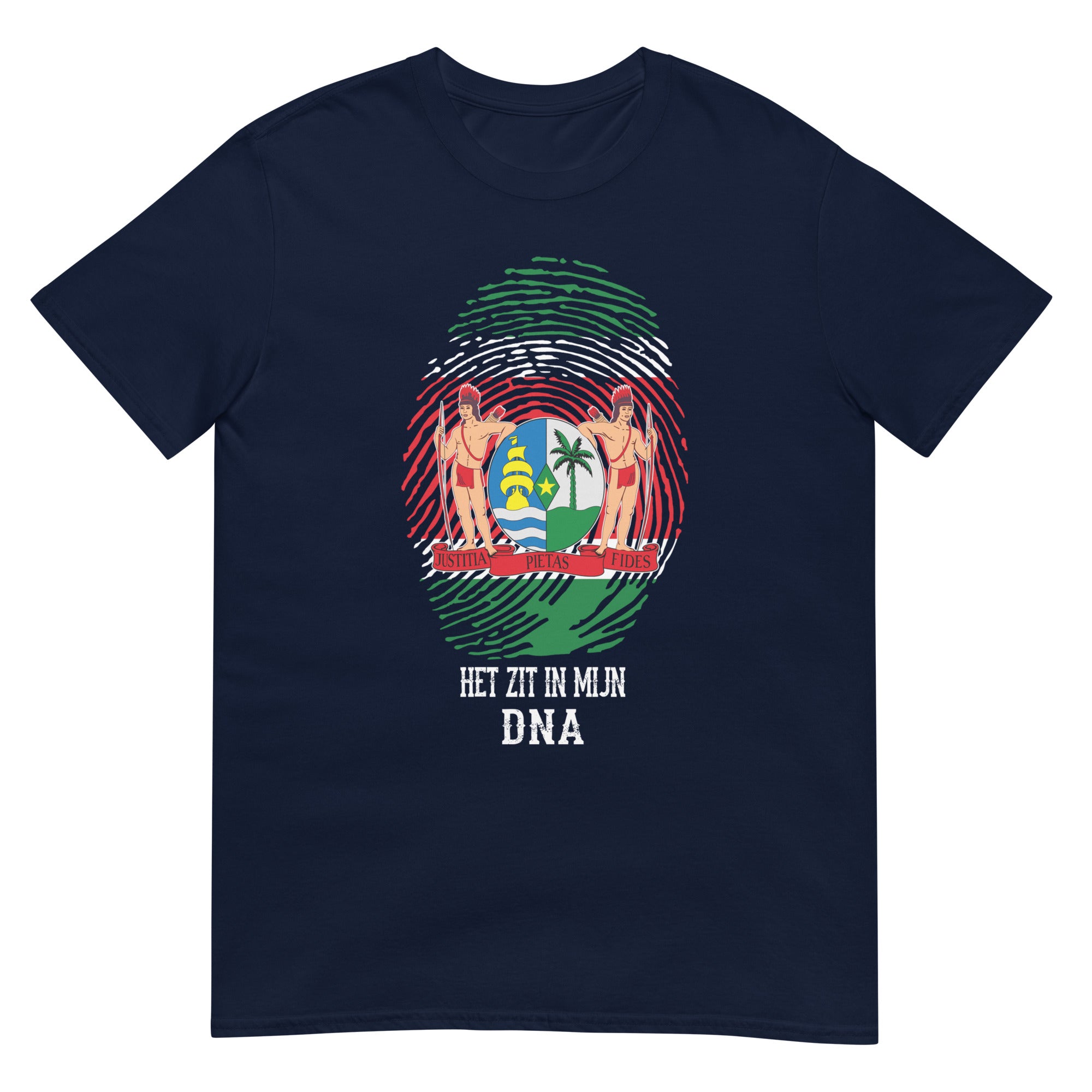 Unisex T-shirt (Suriname, Het zit in mijn DNA)