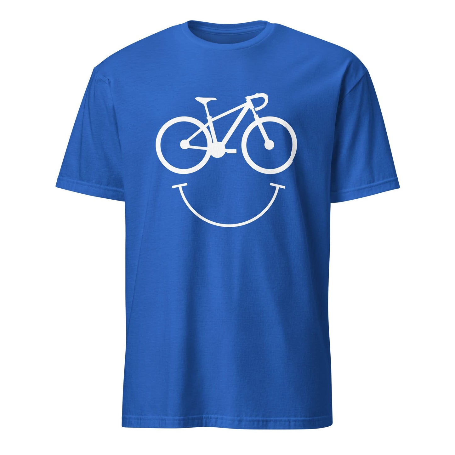 Uniseks T-shirt met korte mouw (Wielrenners)