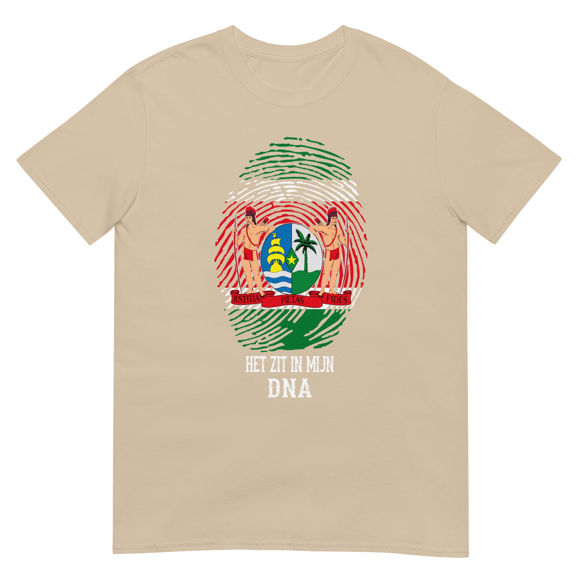 Unisex T-shirt (Suriname, Het zit in mijn DNA)