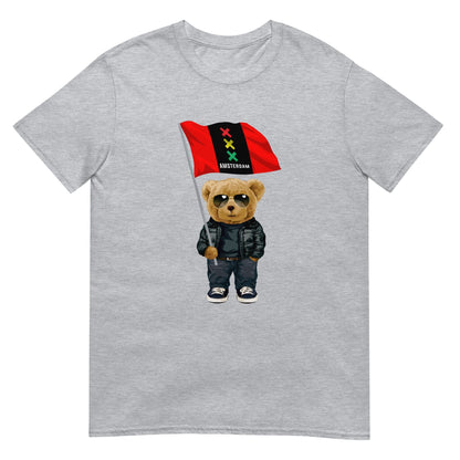 Unisex T-shirt (Amsterdam Bear Vlag)