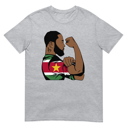 Unisex T-shirt (strongman - Suriname)