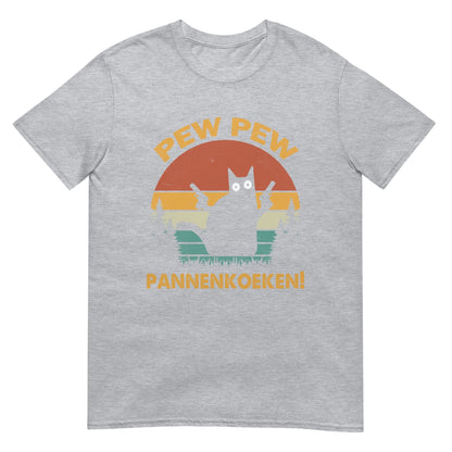 Unisex T-shirt (Pew pew pannenkoeken!)
