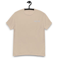 Geborduurde Classic unisex T-shirt (Hawk Tuah 2024)