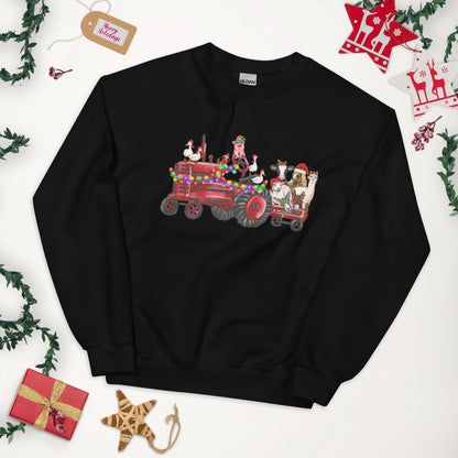 Unisex kersttrui (boederij)