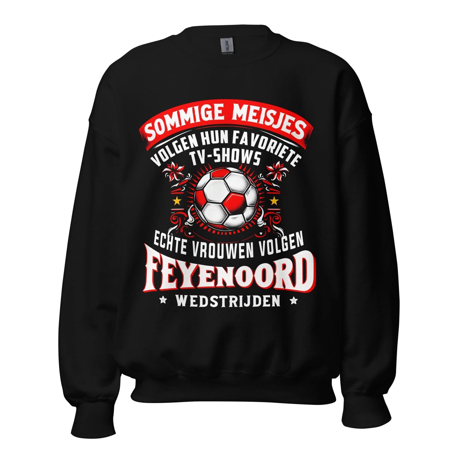 Unisex Trui (Echte vrouwen volgen Feyenoord wedstrijden)