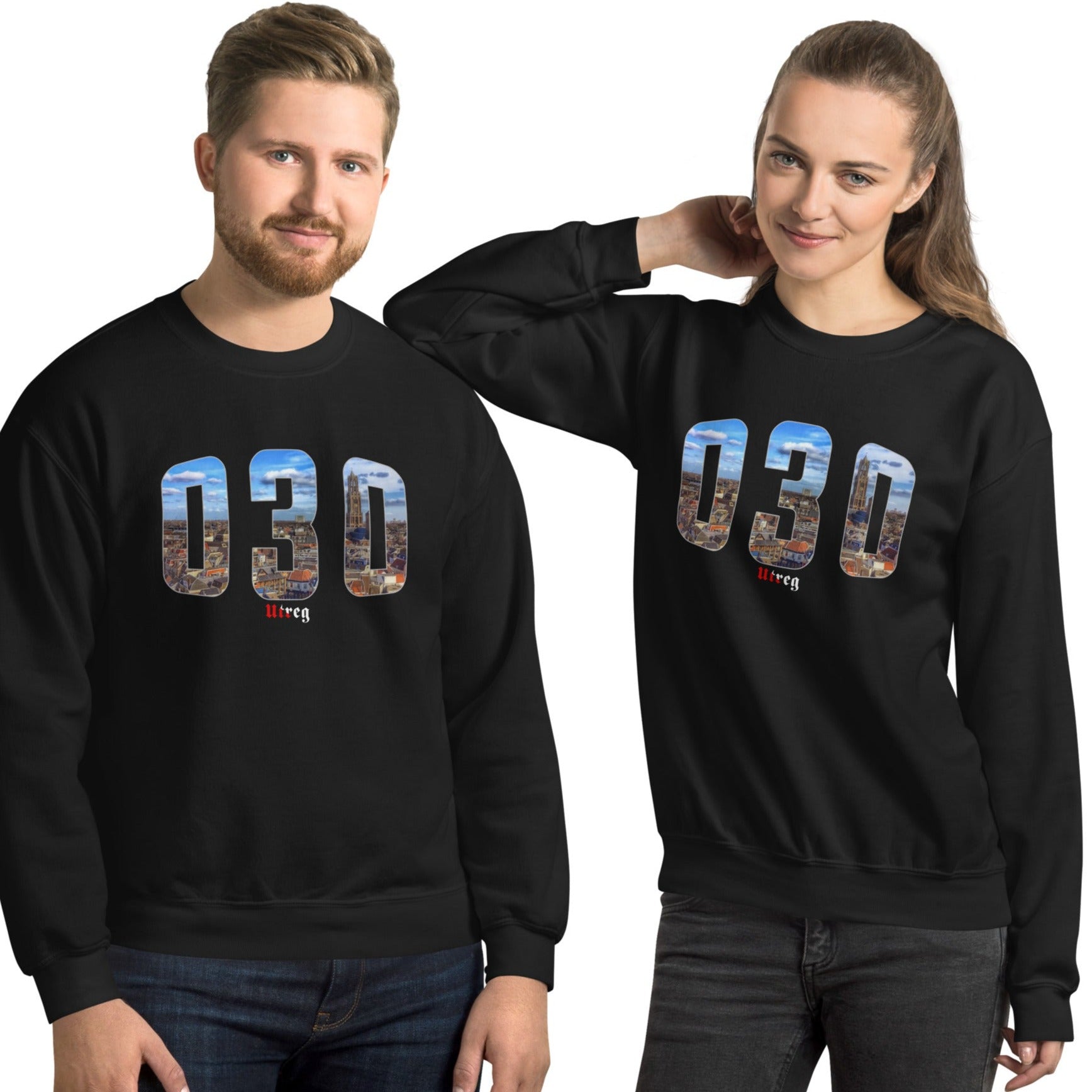 Unisex sweatshirt trui (030 Utreg)