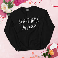 Unisex kersttrui (Kerstheks) heks