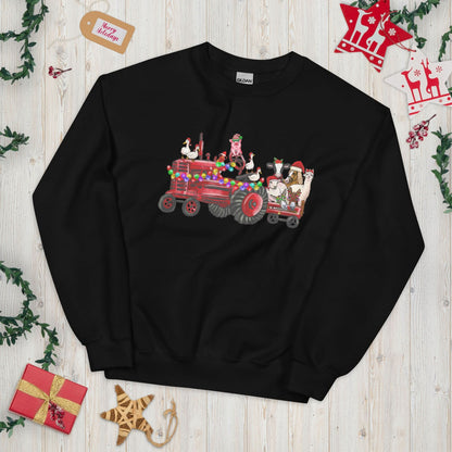 Unisex kersttrui (boederij)