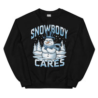 Unisex sweatshirt- SNOWBODY CARES!