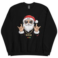 Unisex sweatshirt (Cool Ajacied Santa)