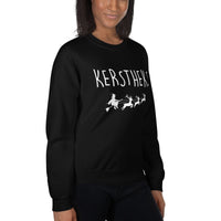 Unisex kersttrui (Kerstheks) heks